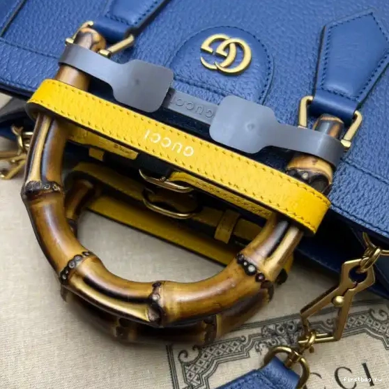 First bag ru bag Diana GUCCI tote small 0604
